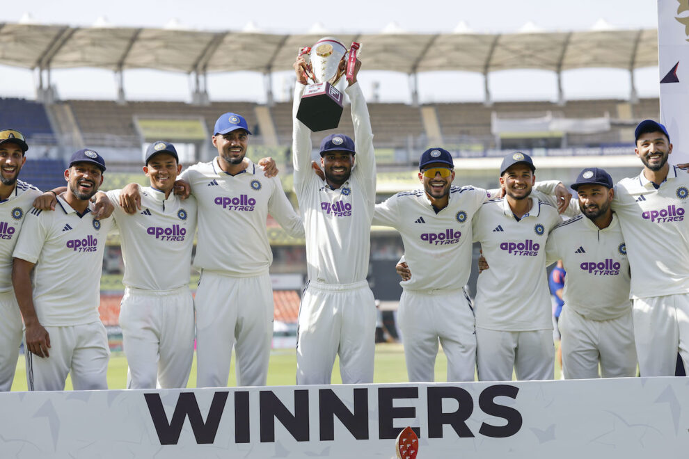 Suthar's debut six-for powers India to their biggest Test win