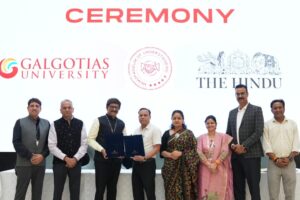 The Hindu, Galgotias University establish Centre for Excellence in Journalism