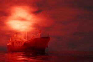 One tycoon makes millions from 'dark' journeys on a dangerous oil route while others feared Hormuz