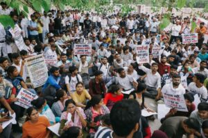 Supported by CJP, Lucknow students protest lack of transparency, irregularities in recruitment drives